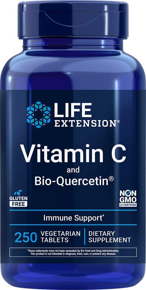 Life Extension Vitamin C With Bio-Quercetin (250 Tablets)